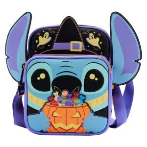 Loungefly Lilo & Stitch: Glow Halloween Candy Cosplay Passport Bag Preorder