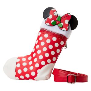 Disney: Minnie Cosplay Stocking Loungefly Crossbody Bag Preorder