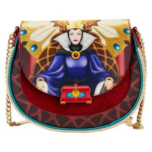 Loungefly Snow White: Evil Queen Throne Crossbody Bag