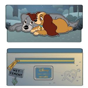Lady and the Tramp: Wet Cement Loungefly Flap Purse