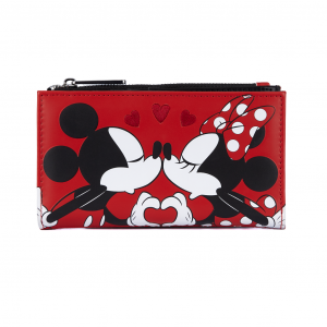 Loungefly Mickey and Minnie Mouse: Valentines Flap Wallet