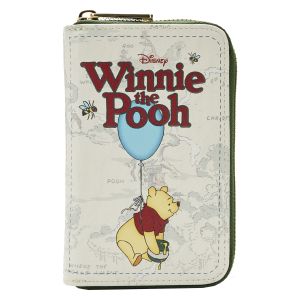 Loungefly Winnie the Pooh: Classic Book Cover Zip Around Wallet Preorder