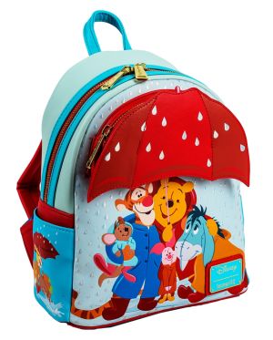 Loungefly Reserva de mini mochila Winnie The Pooh: y sus amigos Rainy Day