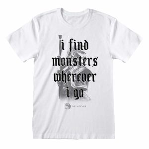 The Witcher: I Find Monsters T-Shirt