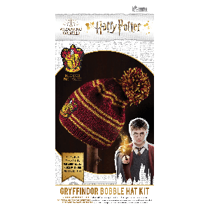 Harry Potter: Gryffindor Beanie/Bobble Hat Knit Kit