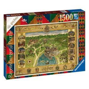 Harry Potter: Hogwarts Map 1500pc Jigsaw Puzzle