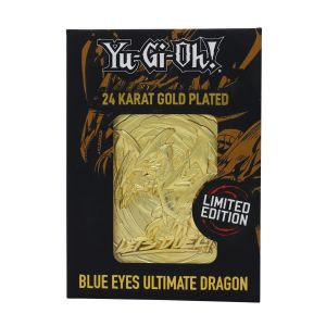 Yu-Gi-Oh!: Blue Eyes Ultimate Dragon Limited Edition 24K Gold Plated Metal Card