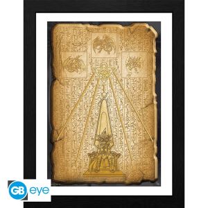 Yu-Gi-Oh!: "Egyptische tablet" ingelijste print (30x40cm) Voorbestelling