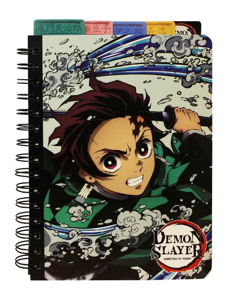 Sketchbook Tanjiro Kamado 75gr 90gr 180gr 240gr A5 Caderno De Desenho Capa  Dura Demon Slayer Versão Limitada