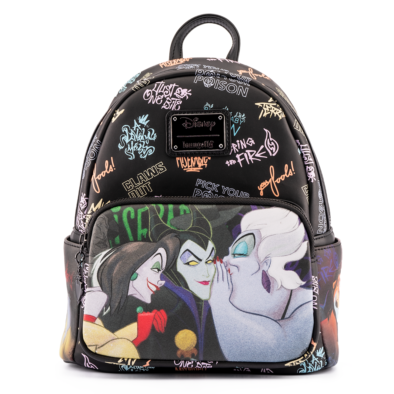 Loungefly Disney Villains Club Mini Backpack - Merchoid