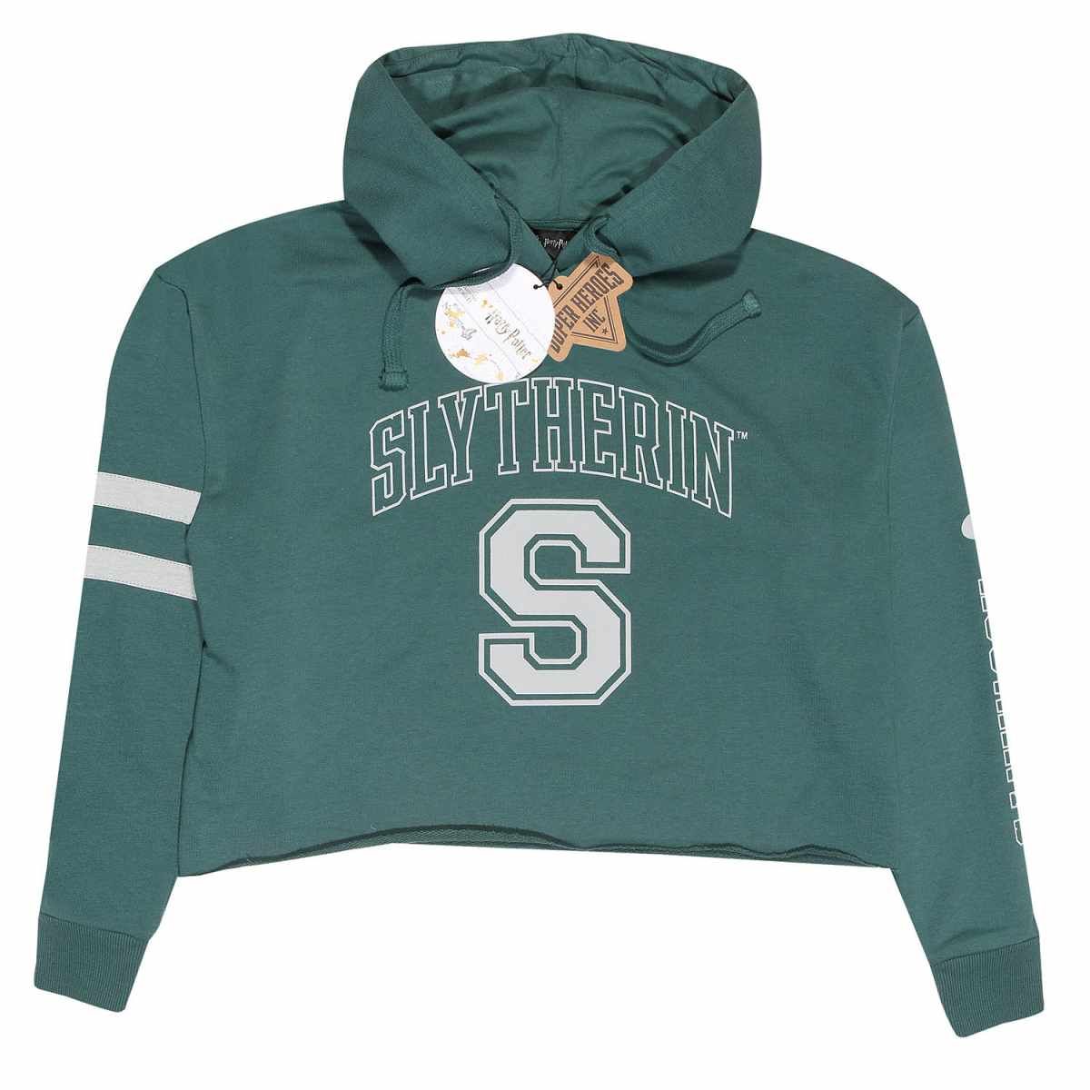 Buy Your Slytherin Cropped Hoodie (Free Shipping) - Merchoid