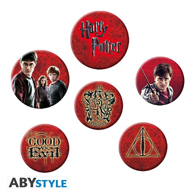 Harry Potter: Icon Pack Badge Pack – Merchoid Deutschland