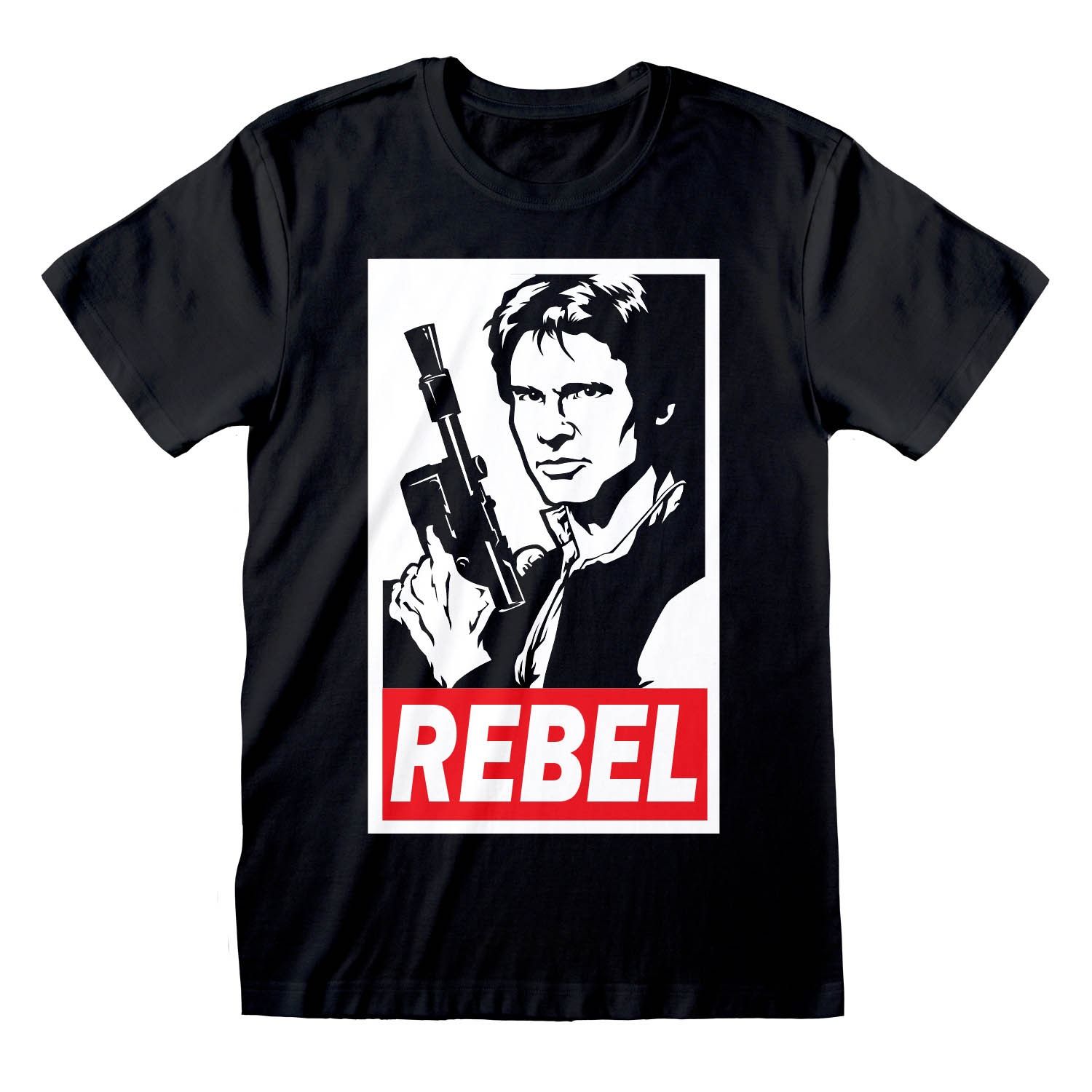 Maxim servitrice luft Star Wars: Han Solo Rebel T-Shirt - Merchoid