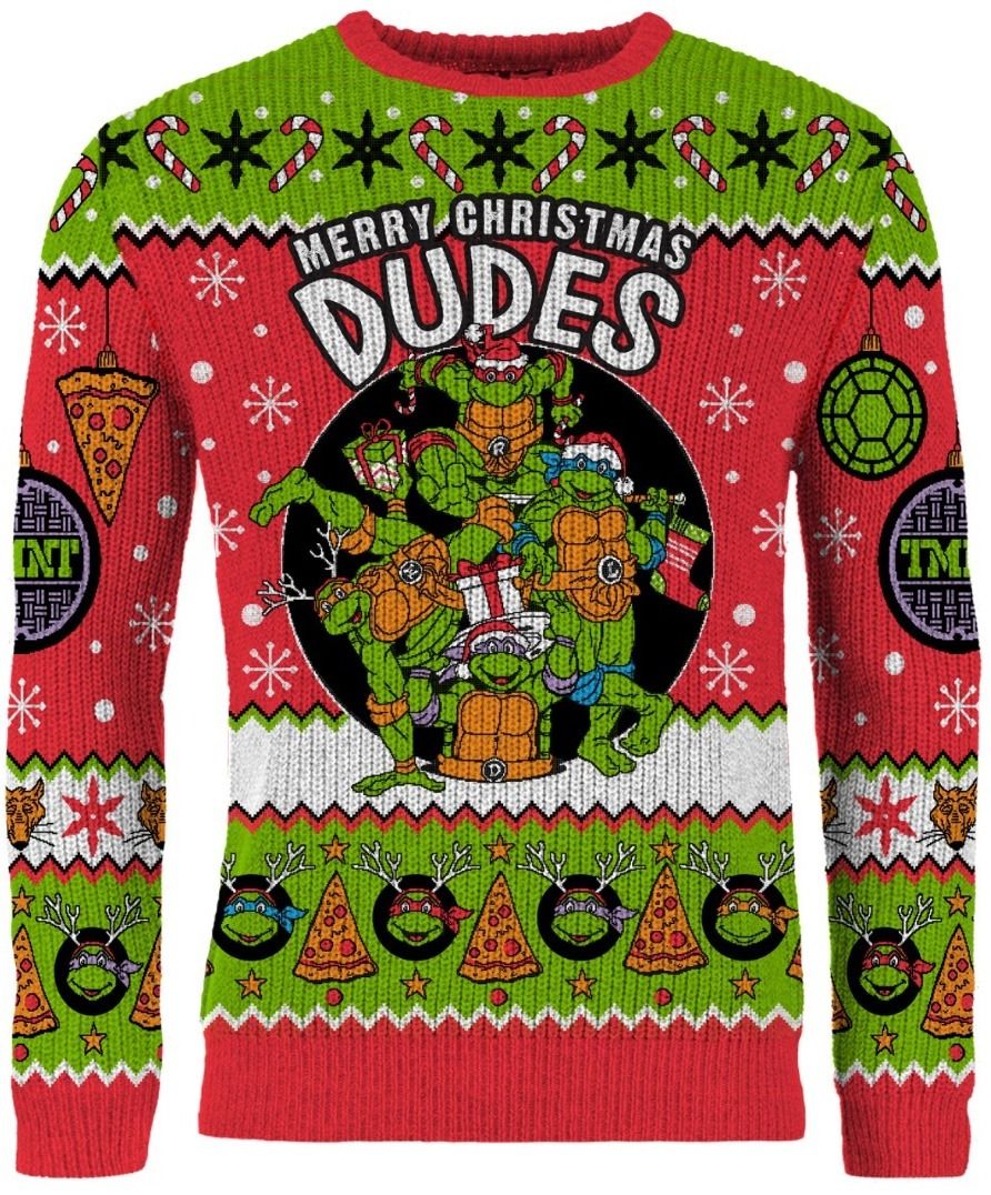 Men's Teenage Mutant Ninja Turtles Ugly Christmas Sweater Sweatshirt –  Fifth Sun