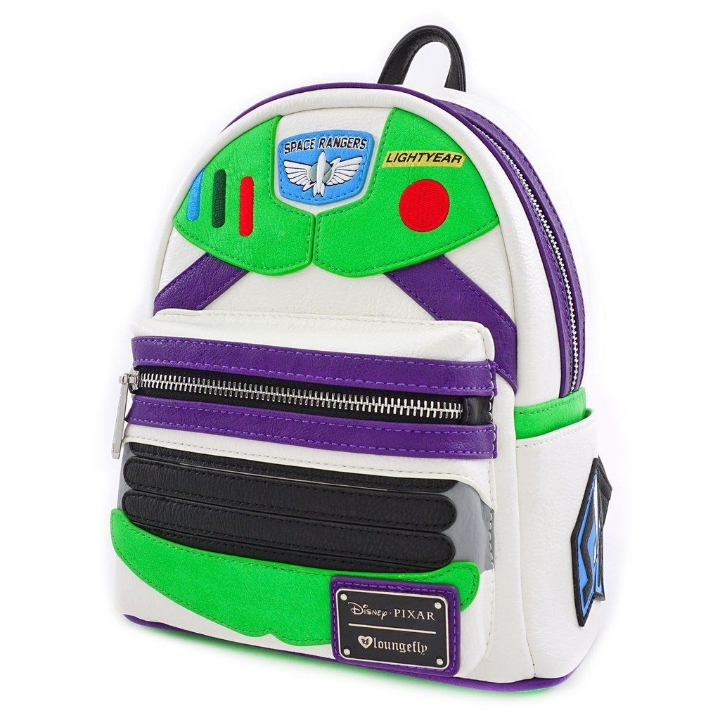 adidas x Disney Buzz Lightyear Mini Small Backpack Toy Story Space Daypack  Zipper Bag (13.5 x 9 x 5) 15L