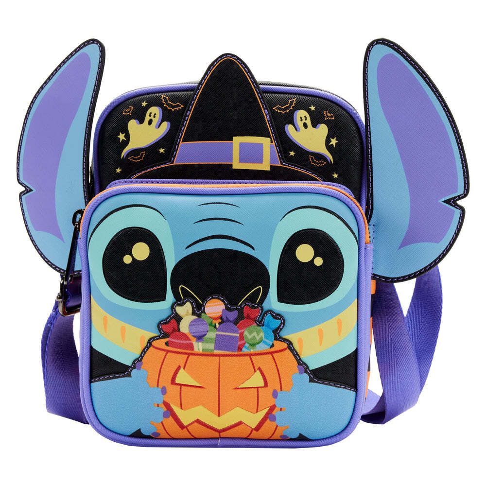 Loungefly Inside out Anger Cosplay Glow in the Dark Crossbody Passport Bag