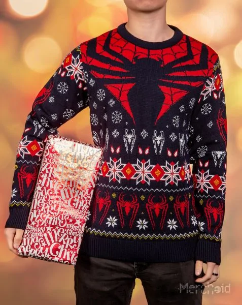 Spider-Man: Tis The Season To Be Spidey Christmas Sweater - Merchoid