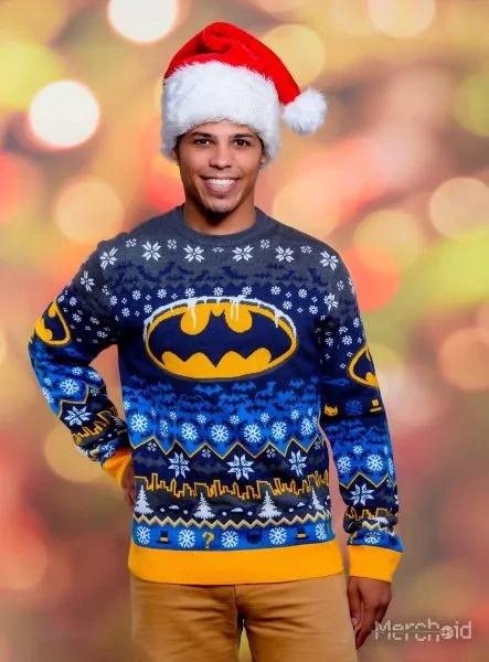punt Il handtekening Buy Your The Batman Christmas Sweater (Free Shipping) - Merchoid