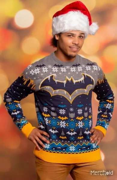 Buy the Batman Ugly Christmas Sweater (Free Shipping) - Merchoid
