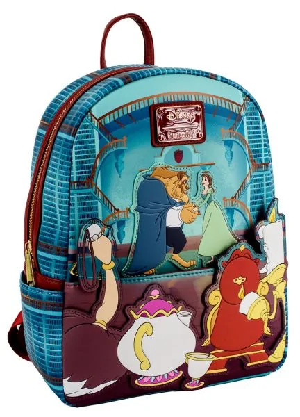 Loungefly Disney Beauty and the Beast Library Scene Mini Backpack – The  Line Jumper