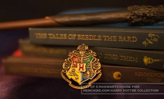 Harry Potter Button Badge Badges Pack of 5 Hogwarts 
