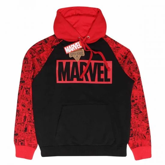 Merchoid Buy Hoodie Marvel (Free - Shipping) Logo Your