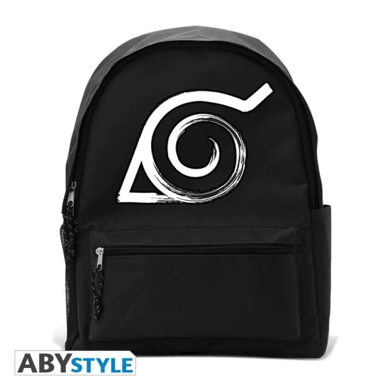 Naruto Backpack Logo Official Black