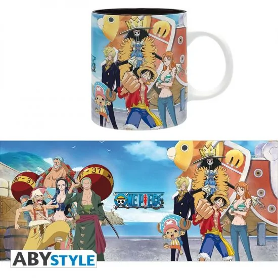 One Piece: Luffy's Crew Japanese Style Mug Preorder - Merchoid