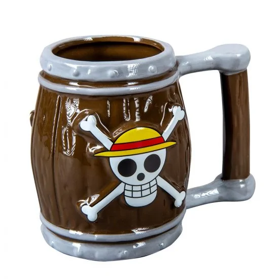 One Piece: Mugiwara Pirates Barrel Mug Preorder - Merchoid