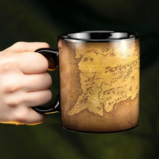 Lord Of The Rings Color changing Magic mug High quality produced in Europe LOTR 