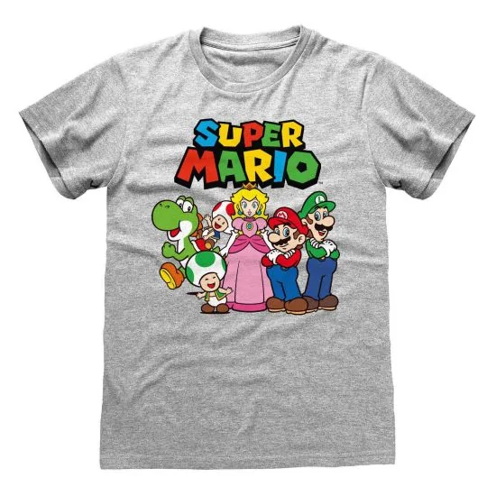 Super Mario Bros: Vintage Group T-Shirt - Merchoid