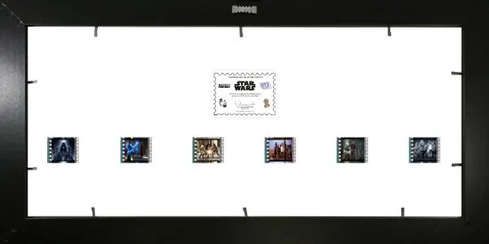 Star Wars Episodes 1 to 6 Framed Film Cell Montage - DaVinci Emporium