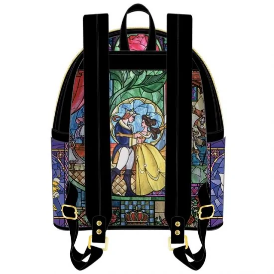 DISNEY - Beauty and the Beast - Belle - Mini Backpack LoungeFly :  : Bag Loungefly DISNEY
