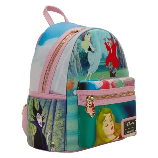 Loungefly Sleeping Beauty Princess Lenticular Double Strap Shoulder Bag